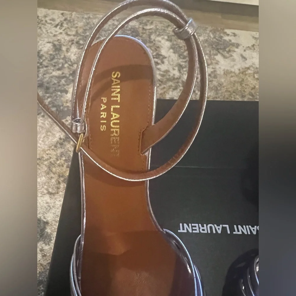 Saint Laurent YSL Women 100 heels - Picture 2 of 6